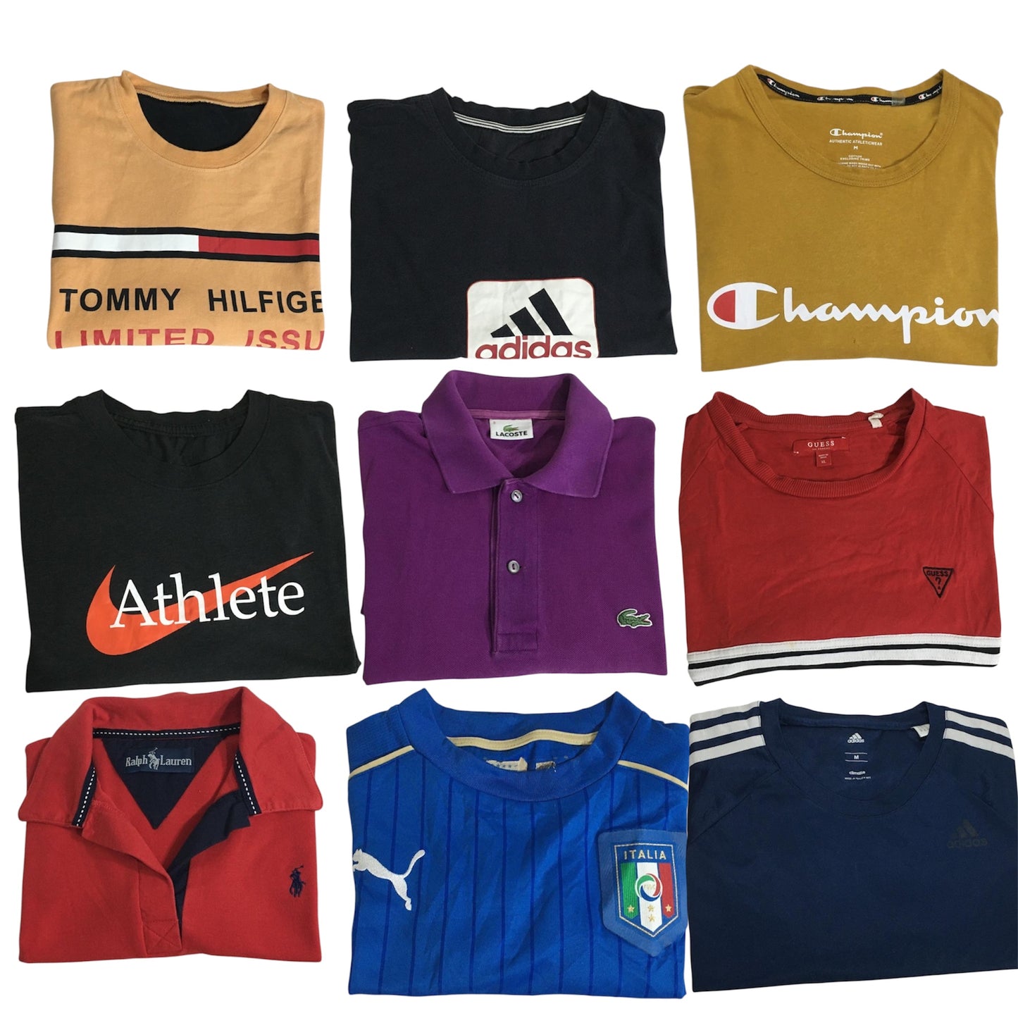 BOX 50 PEZZI T-SHIRT & POLO FIRMATE GRADO A